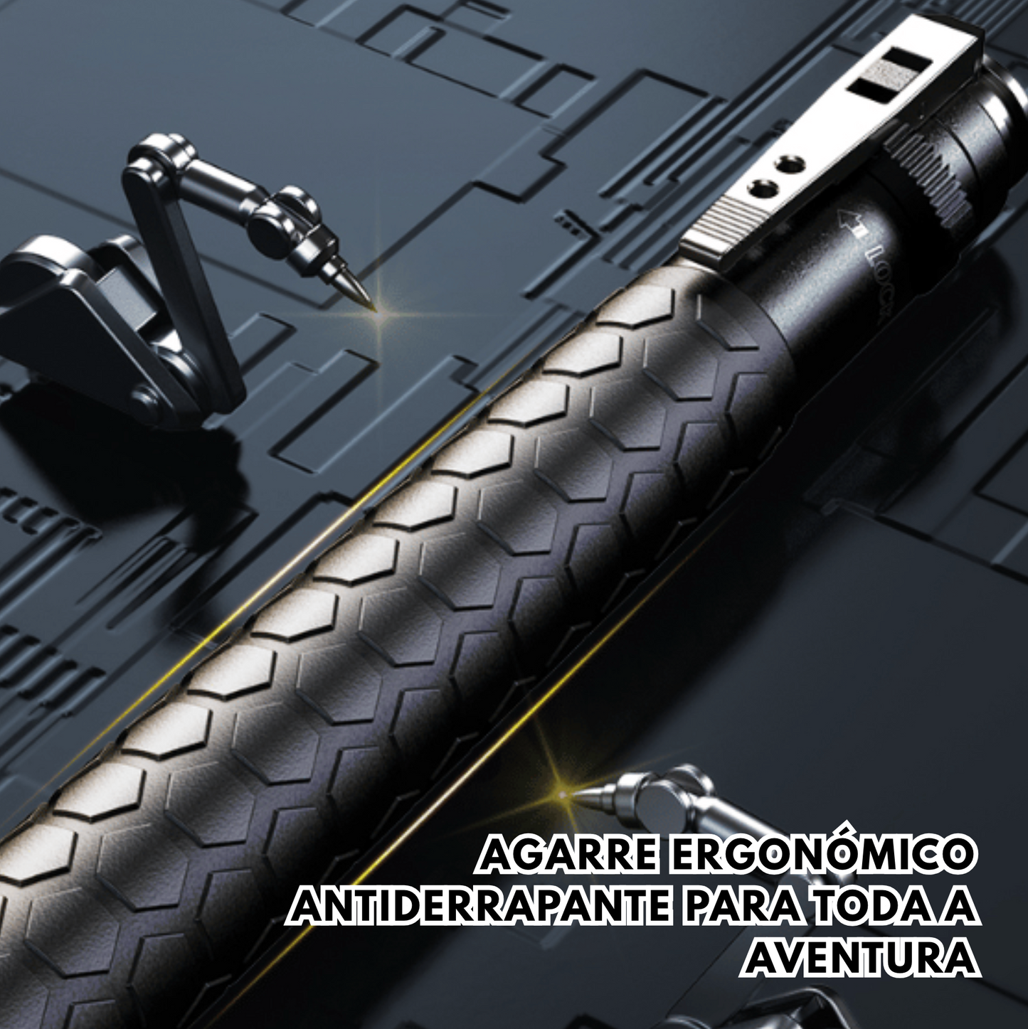 TrailGuard ™ | Bastão de Caminhada Multifuncional